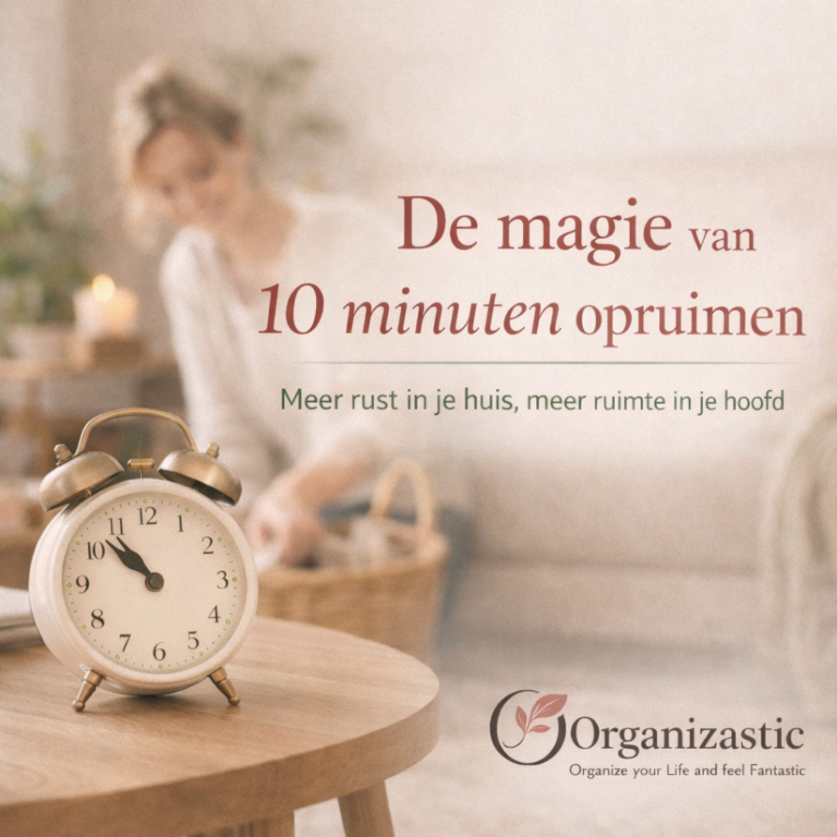 De magie van 10 minuten opruimen