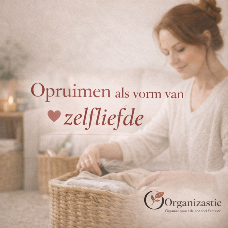 Opruimen als vorm van zelfliefde